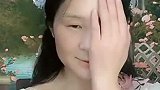 妹子化妆美成仙女，手拿开的一瞬间吓我一跳，差别也太大了
