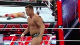 WWE-14年-RAW1093期：单打赛 科迪罗兹vs莱贝克-花絮