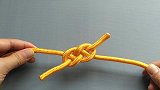 一种多功能绳结双钱结，用于绳子对接非常牢固，用来装饰也很漂亮