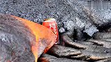 高达1000摄氏度的熔岩，遇到透明水晶会怎样？看完想高价收藏！