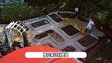郑恺带3岁儿子骑行，轩轩长相帅气像极爸爸，苗苗豪宅种菜超能干