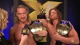 WWE-15年-NXT第260期：后台采访 布斯利表示双龙很强大不过我们更厉害-花絮