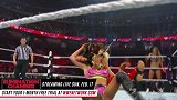 RAW第1158期：女子双打赛 贝拉姐妹VS夏洛特&贝基林奇