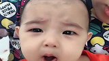 8个月的宝宝装哭，这个举动真是太萌了，看完不许笑！