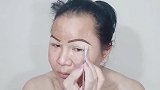 大妈素颜的样子很丑，妆后变时尚女神，整容术都没这效果