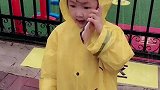 第一天上学妈妈还没习惯呢，大闺儿这是个意外