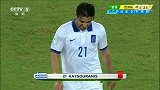 世界杯-14年-小组赛-C组-第2轮-希腊队长卡楚拉尼斯 前场拦截犯规获得第二张黄牌被罚下-花絮