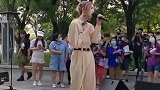 #孟美岐街边路演  #孟美岐 这个唱歌yyds