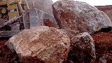 顶级惊人的大型推石机难以置信的操作