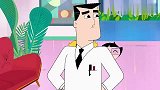 飞天小女警：花花成为野人，却还能自己穿衣，真不愧是智慧担当！