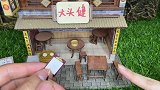 迷你厨房，我竟然用青瓜胡萝卜做了个能吃的灯笼