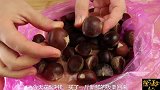 秋天要多吃板栗，这样处理，壳自动脱落，1秒钟剥一个，太爽了