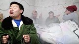 二货不让憨头看电视便放毒气驱赶，岂料憨头自备防毒面具，太逗了