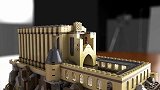 创意幽默动画，积木拼装成城堡，原来可以这么宏伟壮观！