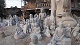 缅甸旅游，路边雕像，实在壮观
