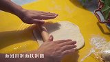 披萨超长的拉丝，火腿虾仁安排起来，这么美味一个不够吃治愈系 烘焙 披萨 芝士 拉丝