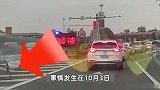 保时捷高速插队不成下车恐吓其他车主：你没看到我开的什么车吗