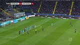 第44分钟法兰克福球员杜尔姆射门 - 打偏