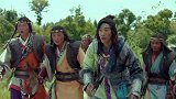 野牛跑了，演员惊慌失措