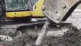 狗狗挖机前阻扰施工与机器“死磕”半小时 司机：这里以前是它家
