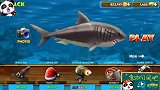 饥饿鲨进化手游，狼鲨VS原子鲨