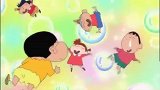 蜡笔小新：梦想成真！妮妮居然真的吃到汉堡肉了哦