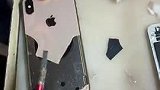 苹果手机换个后玻璃，找不到地方下翘刀了，看师傅是怎么做的