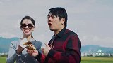 郎朗馋坏吃中国披萨，玫瑰的味道，吉娜吃出“眩晕”脸！