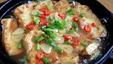 白菜炖豆腐怎样做更好吃？原来有窍门，跟大厨学的做法，太美味啦