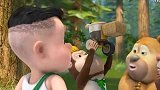 熊熊乐园第2季：光头强真是太棒了,还会改装机器人