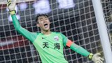 张鹭神奇一扑国内恐无第二人 0秒反应扑出超级锋霸必进球