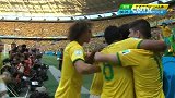 世界杯-14年-淘汰赛-1/4决赛-巴西VS哥伦比亚上半场回顾-新闻