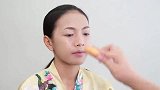 妹子长得好看就是不出众，上完妆后，美得惊艳人