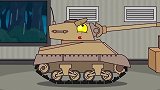 坦克动漫世界：D系大坦克竟然欺负小坦克