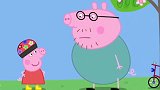 小猪佩奇：佩奇和小伙伴们在玩想象游戏跳泥坑，猪爸爸也来一起玩