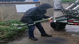 第一次见人工降雨，拿出的“炮弹”，实在是太壮观了！