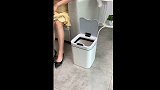 智能感应垃圾桶方便卫生，让生活充满仪式感