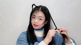 超适合拍照的减龄猫耳朵发型，简单好看