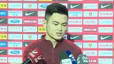 国足训练郑铮伤退 黄紫昌热盼国家队首球早日到来