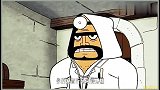部落冲突系列动画：火龙生病去诊所看病，敲骷髅打发时间真是有趣