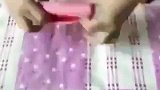 妹子教你叠衣服，碉堡了！一招让你家里的衣物整整齐齐！