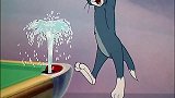 猫和老鼠：汤姆用桌球杆捅杰瑞，没想到杰瑞准备了一根针