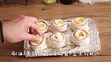 解决库存手抓饼的第N种做法，培根芝士鸡蛋杯！
