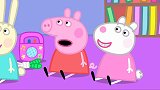 小猪佩奇：同学表演才艺，苏西想着怎么把电视看好，这也算才艺！