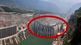 中国在大西南建设超级大坝 爆破10万立方砂石