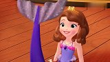 小公主苏菲亚：美人鱼公主苏菲亚，一着陆，又变成了人类公主！