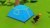百变布鲁可：毅恩建立小帐篷，小朋友拥有秘密基地