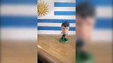 萌版乌拉圭队玩偶！看看苏亚雷斯卡瓦尼像吗？