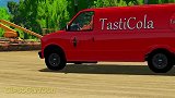 BeamNG：搞笑玩法，碰撞测试假人，小货车配送失败撞车