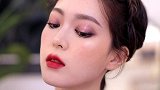 黑天鹅般的美妆教程，手把手教你黑夜气氛的妆容，4分钟就学会